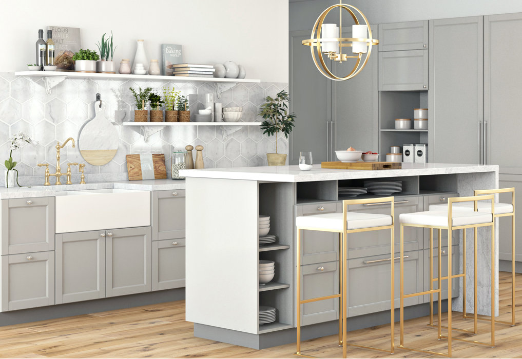 Traditional Kitchen Design Photo by Wayfair